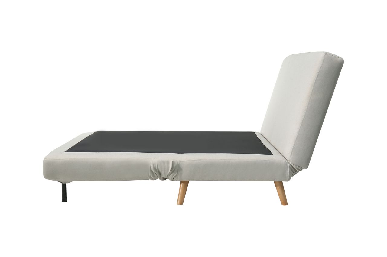 Happy Home Happy Home Schlafsessel inkl. Kissen 141 x 90 x 71 cm hellgrau
