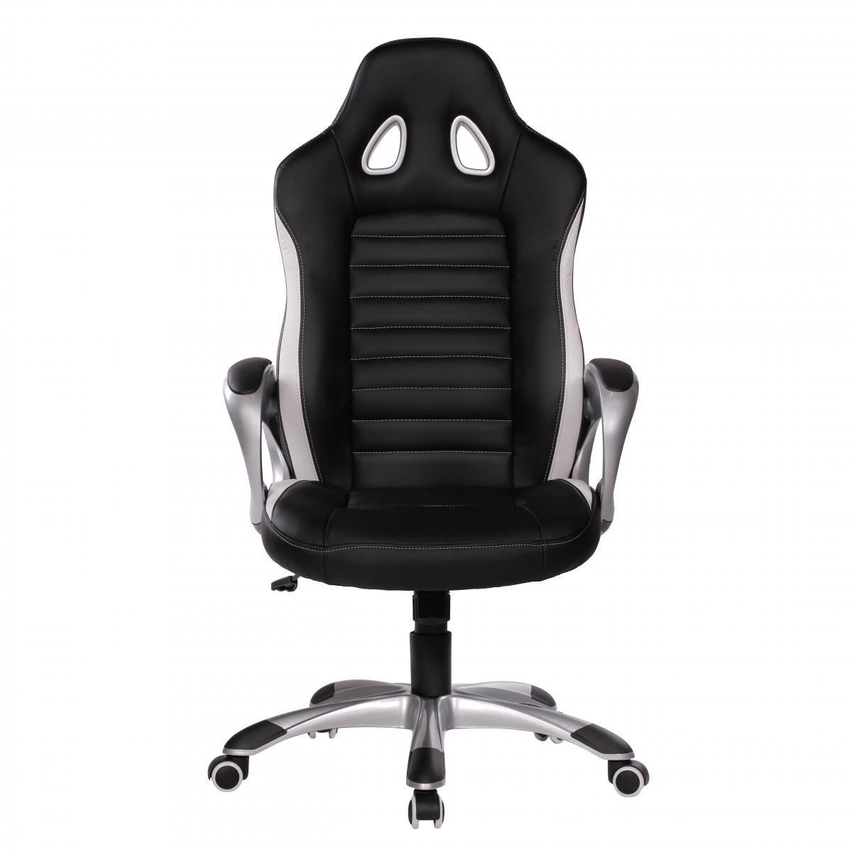 Amstyle Chefsessel Sport, Schwarz
