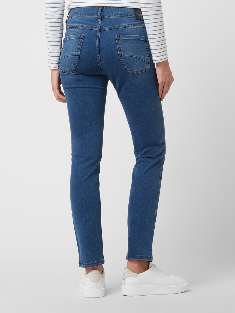 Jeans mit Stretch-Anteil Modell 'Twigy' in blau