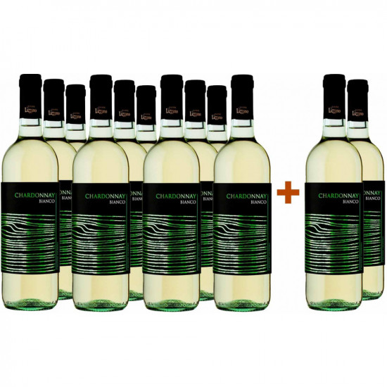10+2 Paket Chardonnay Bianco del Salento IGP - Cantine Lizzano