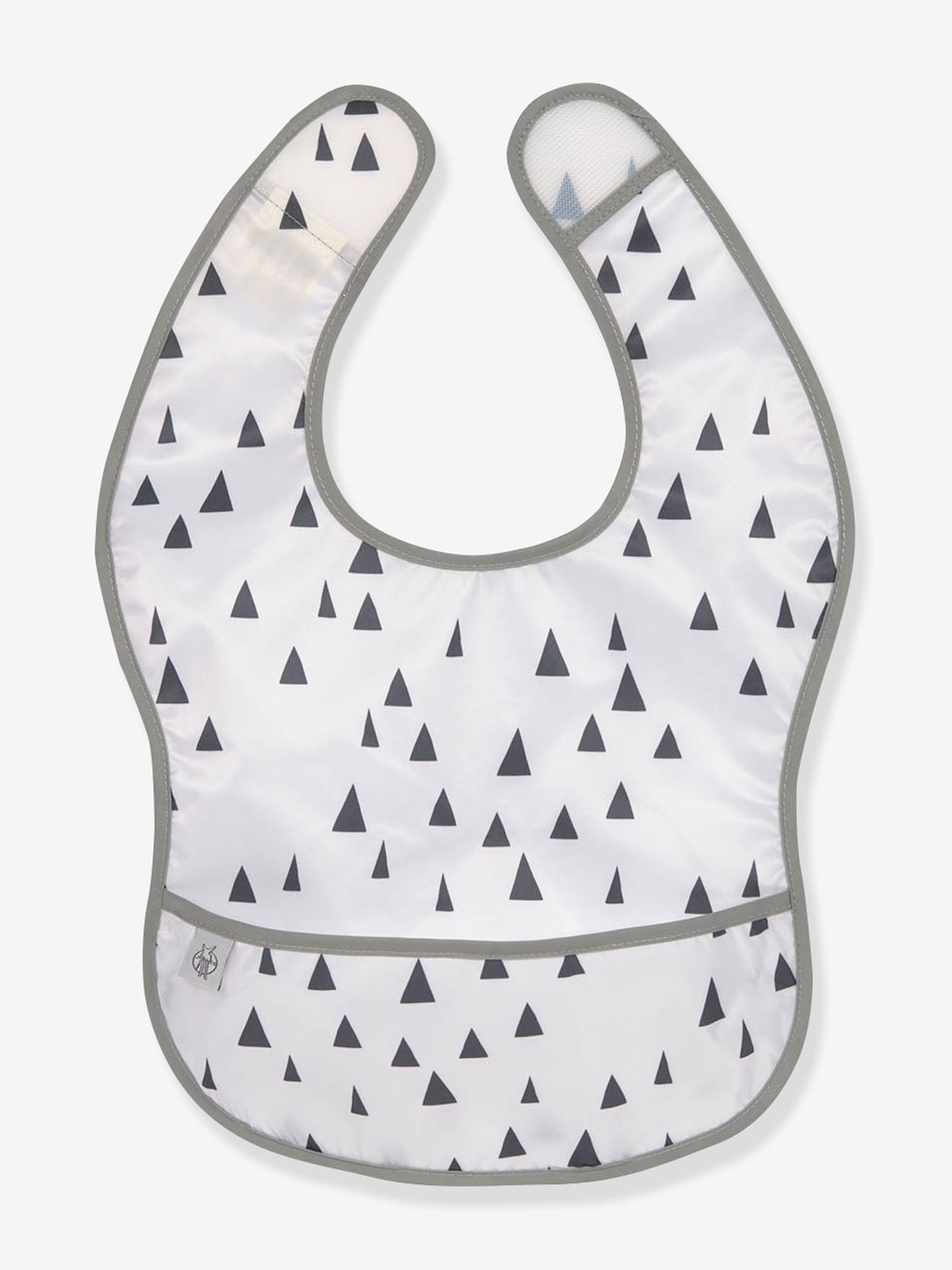 Lässig Baby Lätzchen-Set mit Auffangtasche LITTLE FOREST LÄSSIG - weiß+rosa