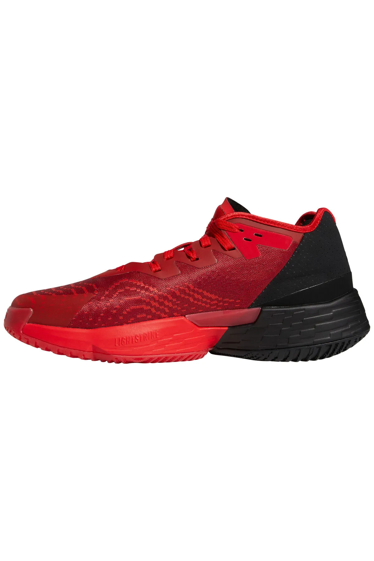adidas  Basketballschuhe - Rot - Flacher Absatz