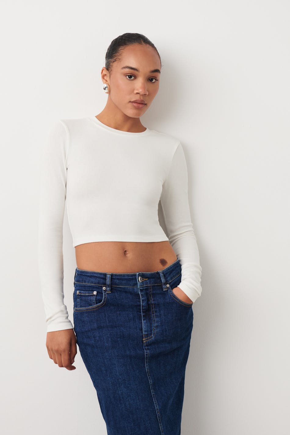 Soft cropped top