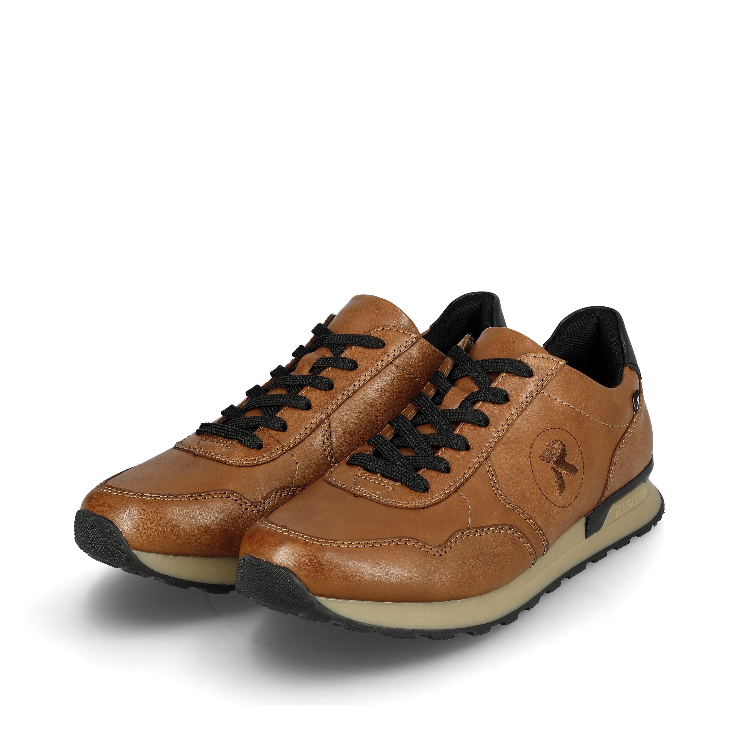 Rieker Herren Sneaker Low nut brown