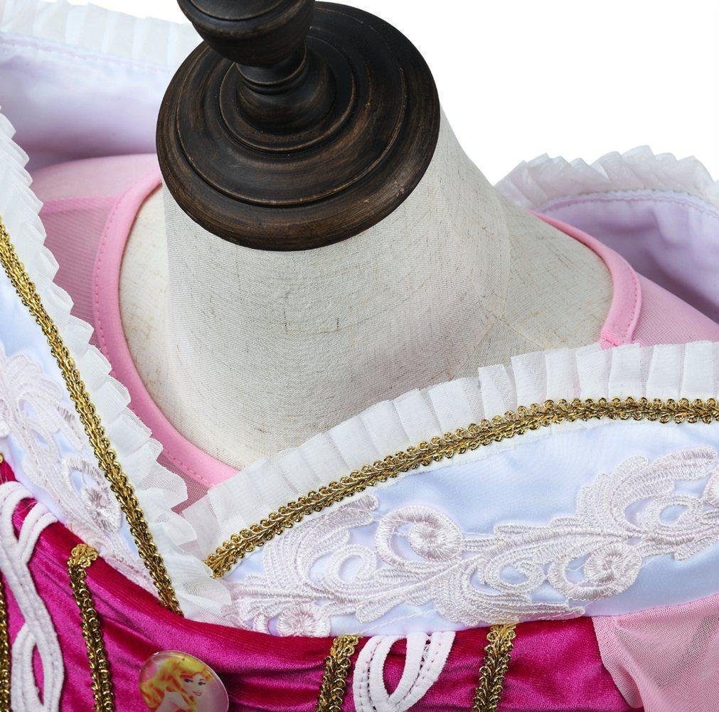 Katara Prinzessin-Kostüm Märchenkleid Kinderkostüm Dornröschen für Mädchen, Dornröschen, Kostüm, Faschingskostüm, Karnevalskostüm