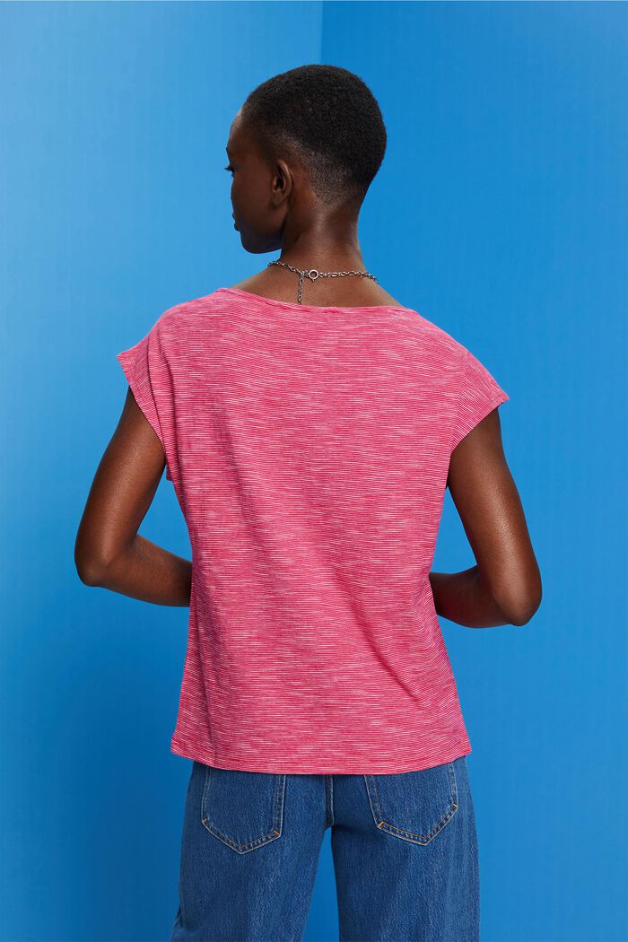 T-Shirt mit Schlüsselloch-Ausschnitt