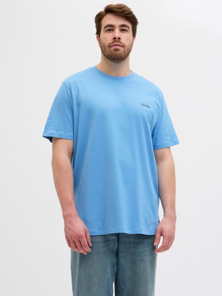 JACK & JONES PLUS T-shirt in Iceberg Green günstig kaufen
