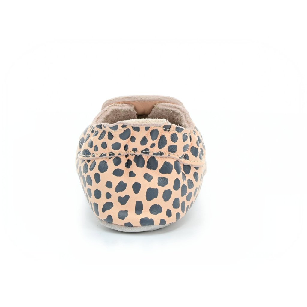 Bobux Dalmation Print Rose (Soft Sole) Krabbelschuhe