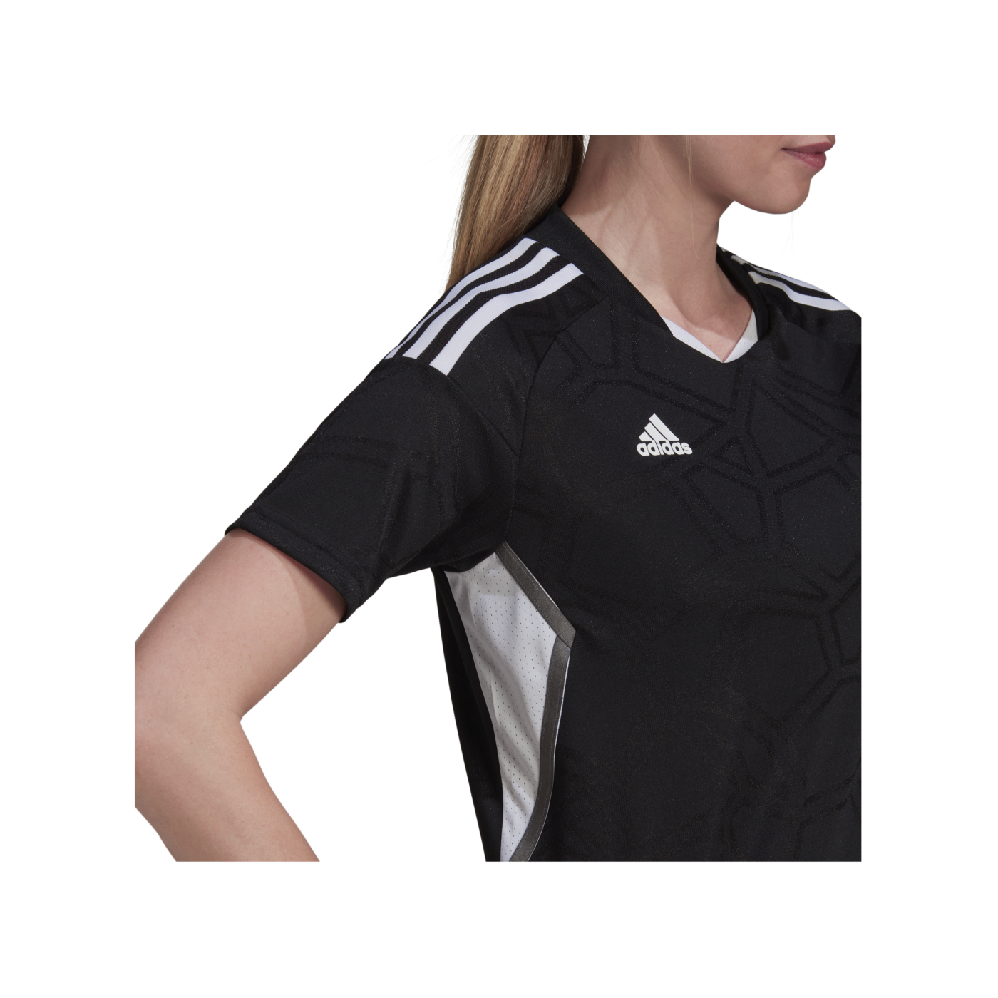 adidas Condivo 22 MD Trikot Damen Schwarz Weiss