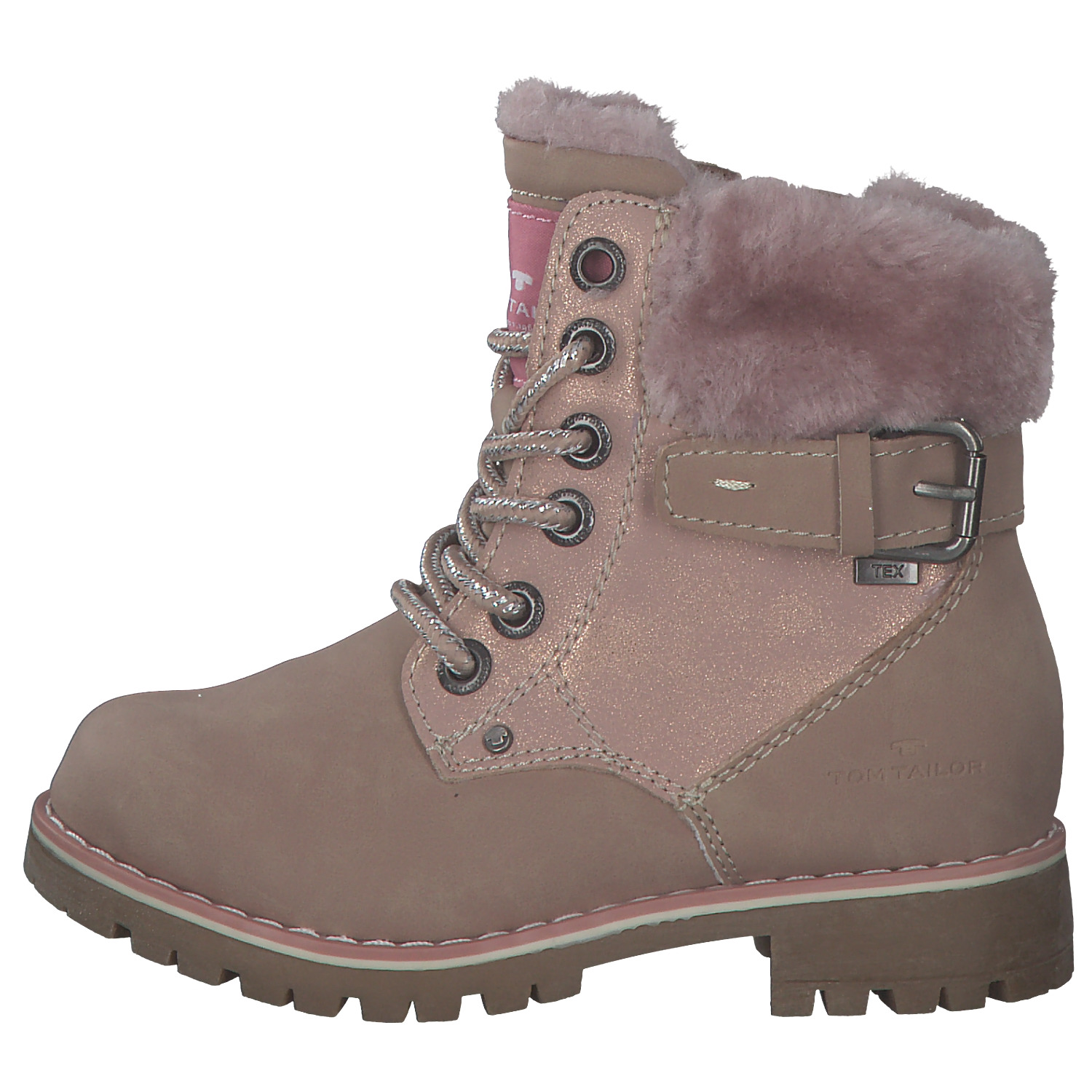 Tom Tailor 2170815, Winterstiefel, Kinder, braun rosa