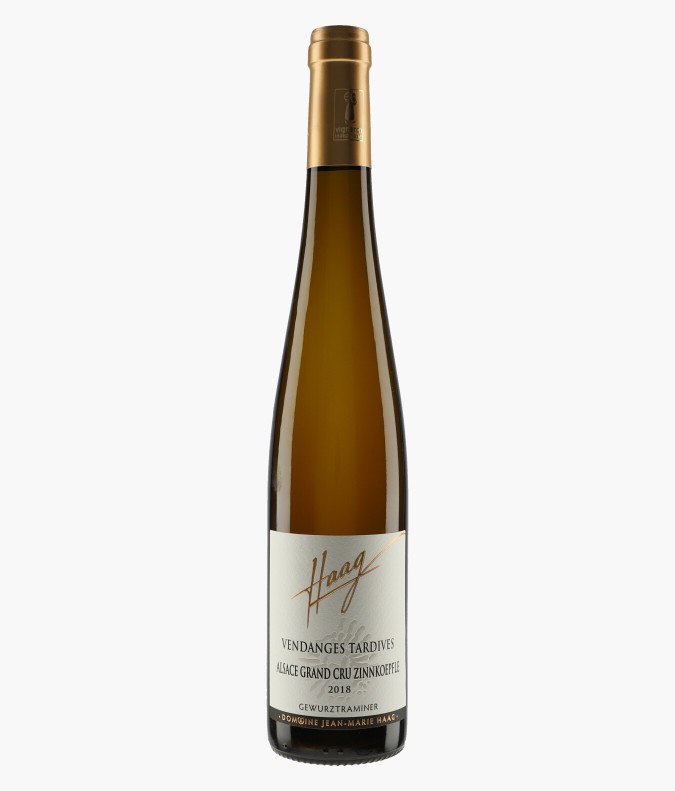Vendange Tardive Grand Cru Zinnkoepflé Gewurztraminer 2018HAAG JEAN-MARIE