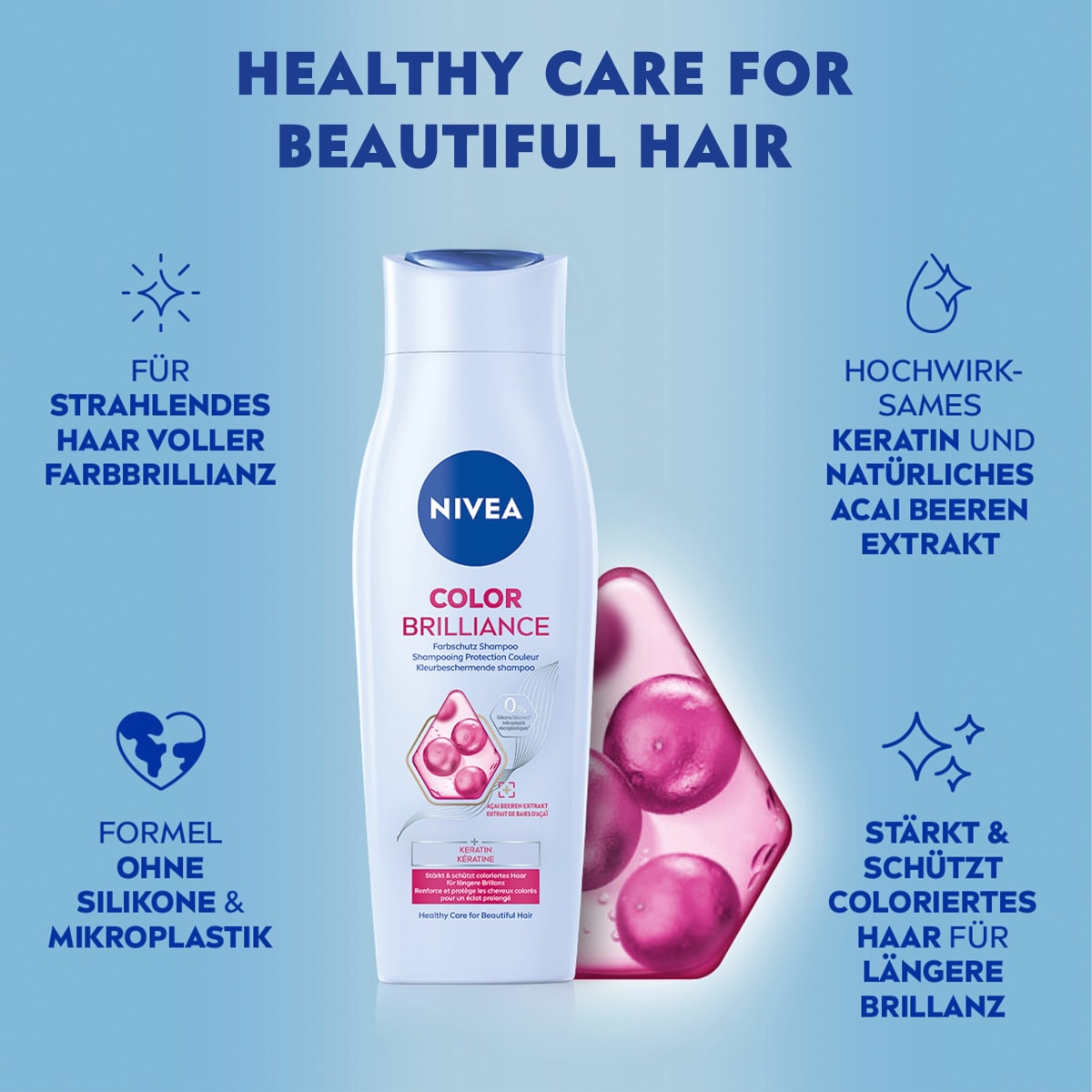 Shampoo Color Brlliance Farbschutz, 250 ml