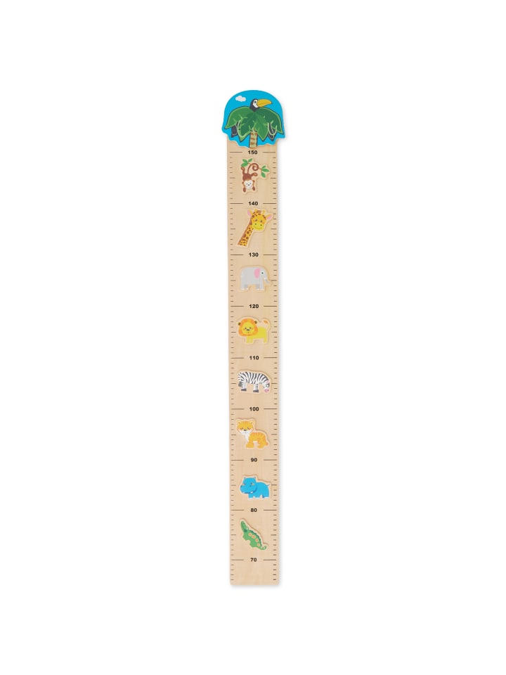 Bieco Spielwaren Messlatte Zoo in Mehrfarbig günstig kaufen onesize
