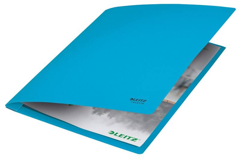 Leitz Recycle Schnellhefter 3904 DIN A4 Klimaneutral Blau 100% Recycelter Karton