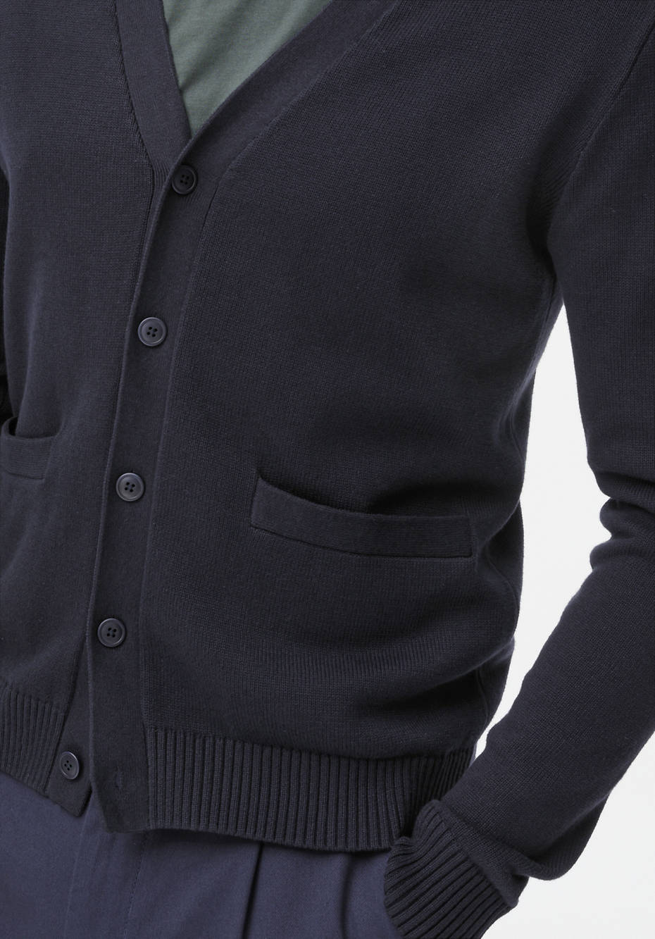 Cardigan aus reiner Bio-Baumwolle
