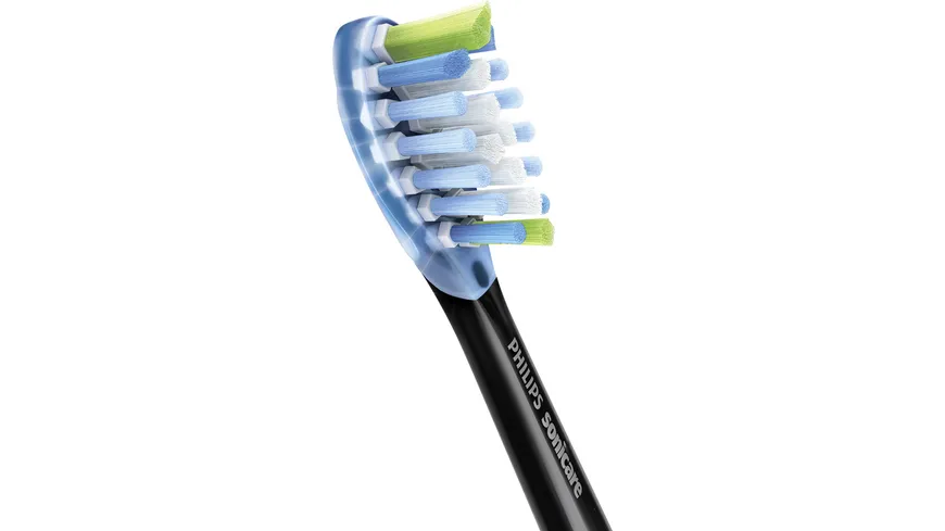 PHILIPS Sonicare Zahnbürstenköpfe C3 Premium Plaque Defence Schwarz