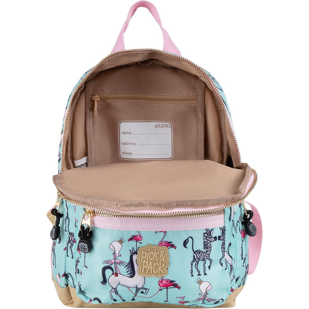 Kinderrucksack S Royal Princess Aqua