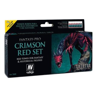 Model Color Set Fantasy - Pro Crimson Red (8)