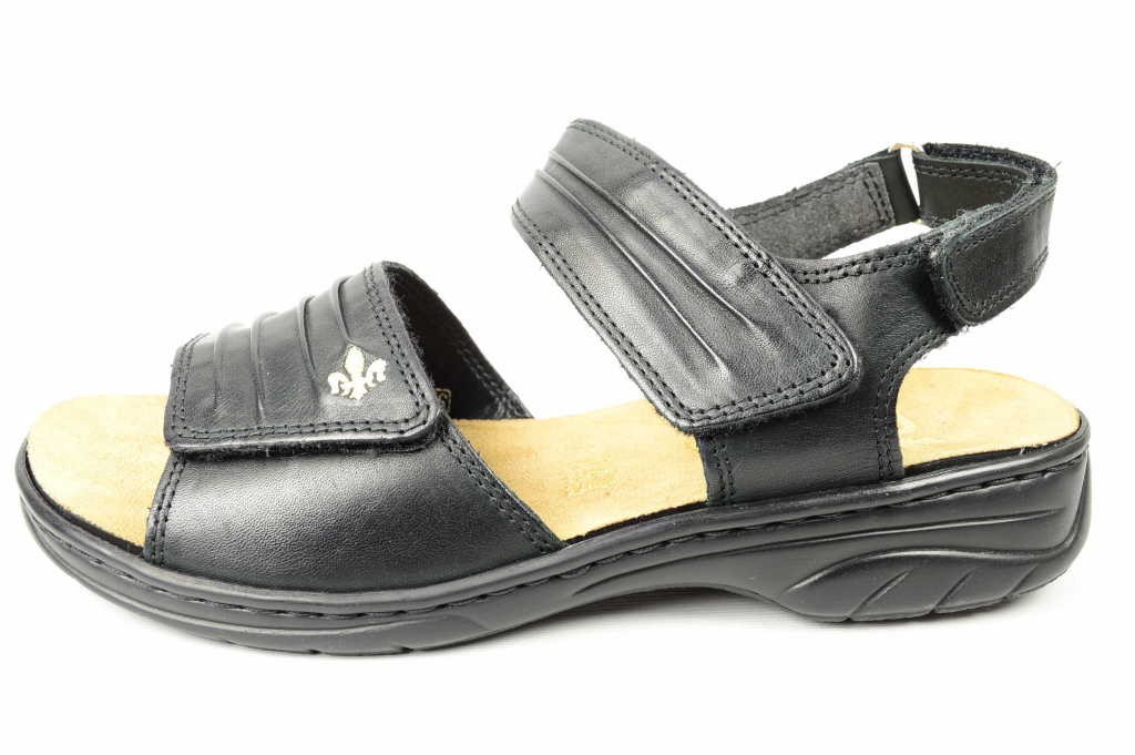 RIEKER Komfort Sandalen schwarz DA-SANDALE