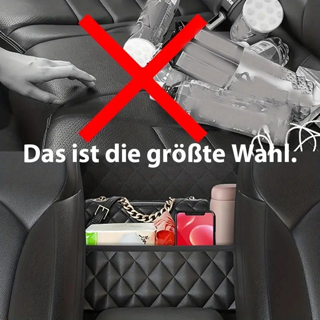 TUABUR Auto-Rückenlehnentasche Auto-Aufbewahrungstasche zum Aufhängen zwischen den Sitzen