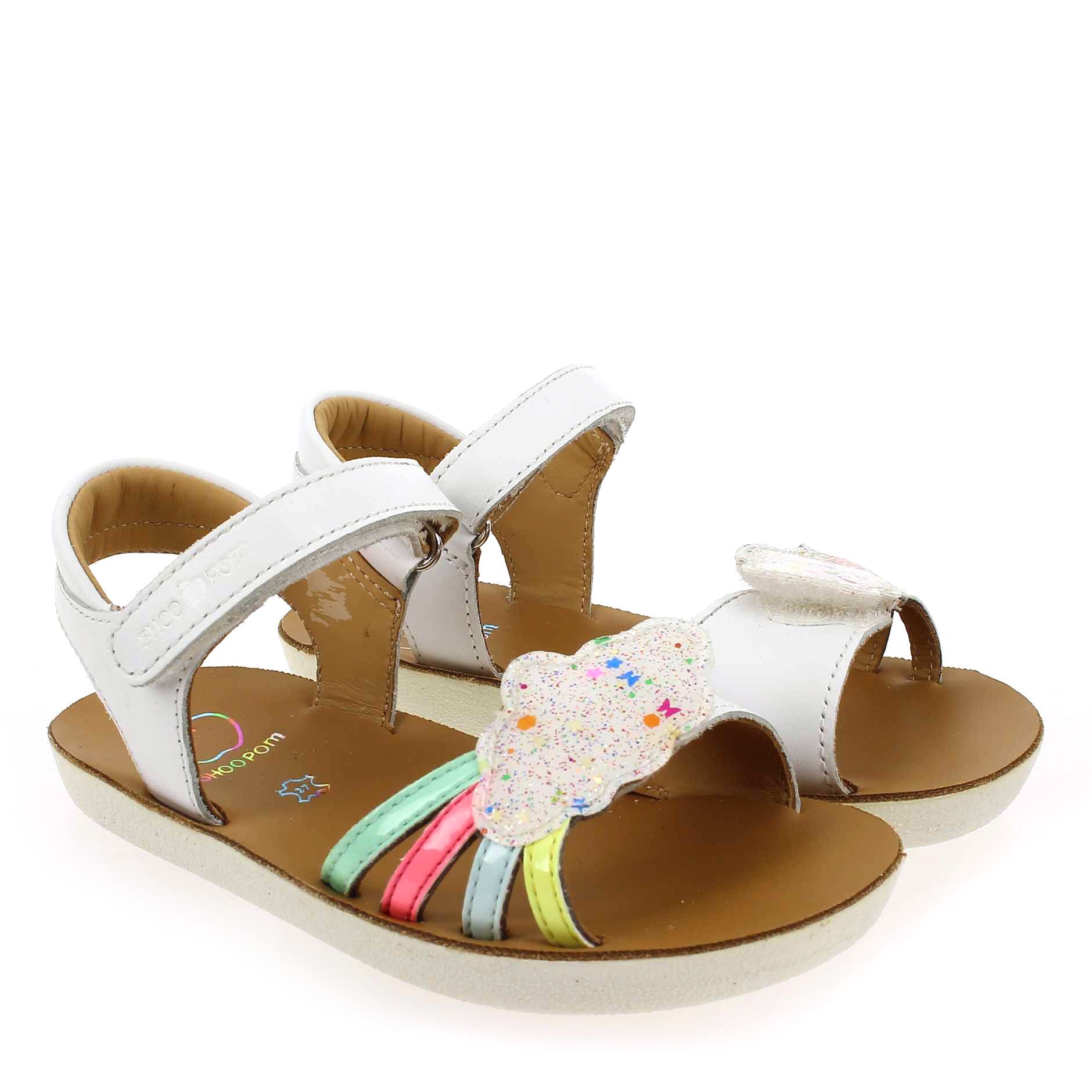 Shoopom  GOA MULTI - Blanc Multi