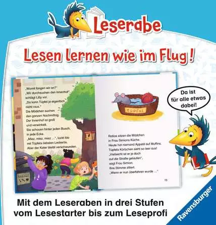 Leserabe - 2. Lesestufe: Der Fall Katzenpfote