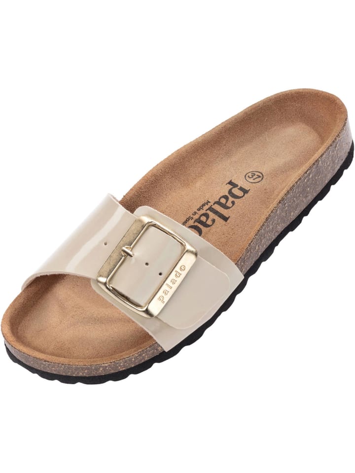 palado Pantoletten in Beige günstig kaufen