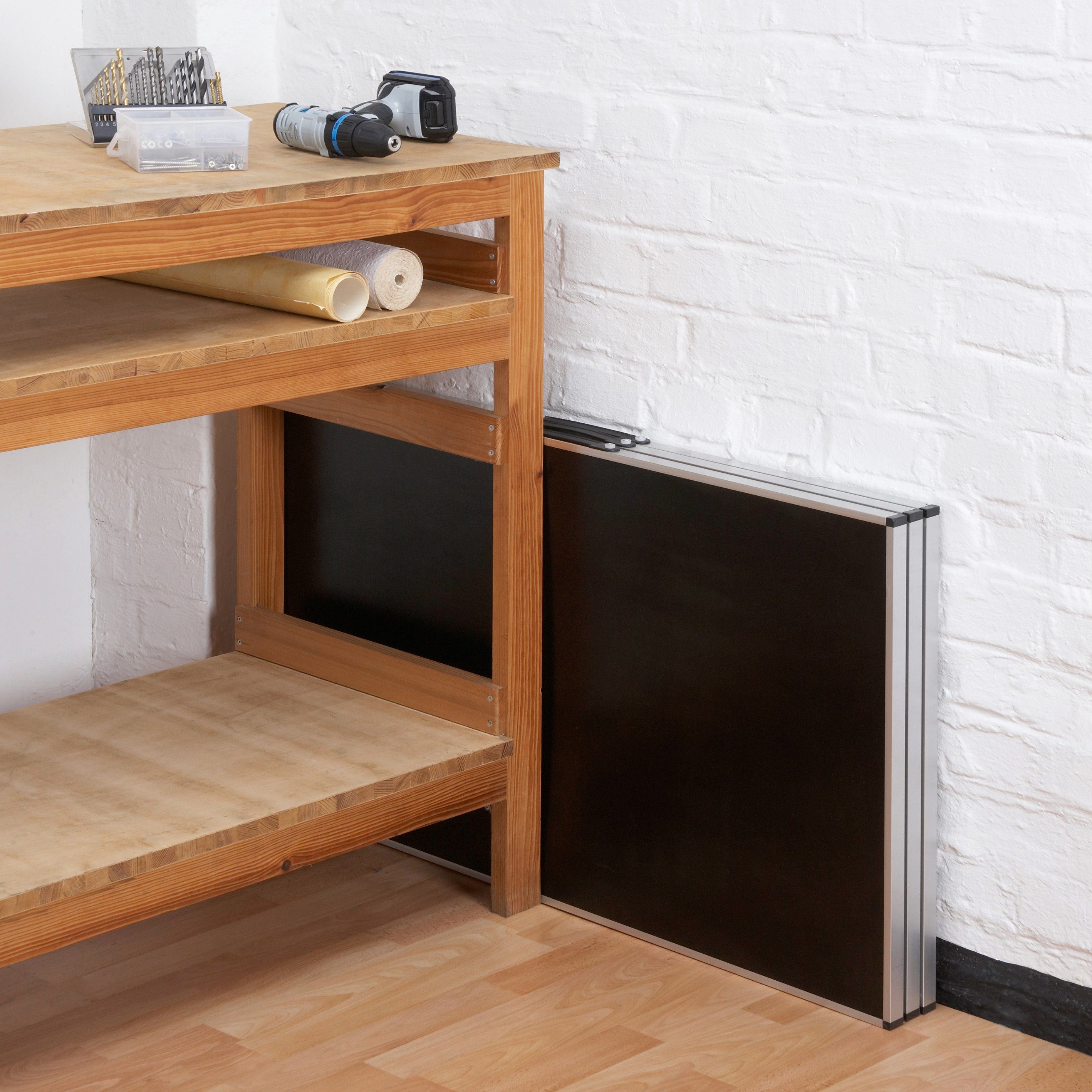 meister Arbeitstisch Multifunktionstisch 3-teilig (3-St), 73 - 94 cm (4-fach höhenverstellbar)