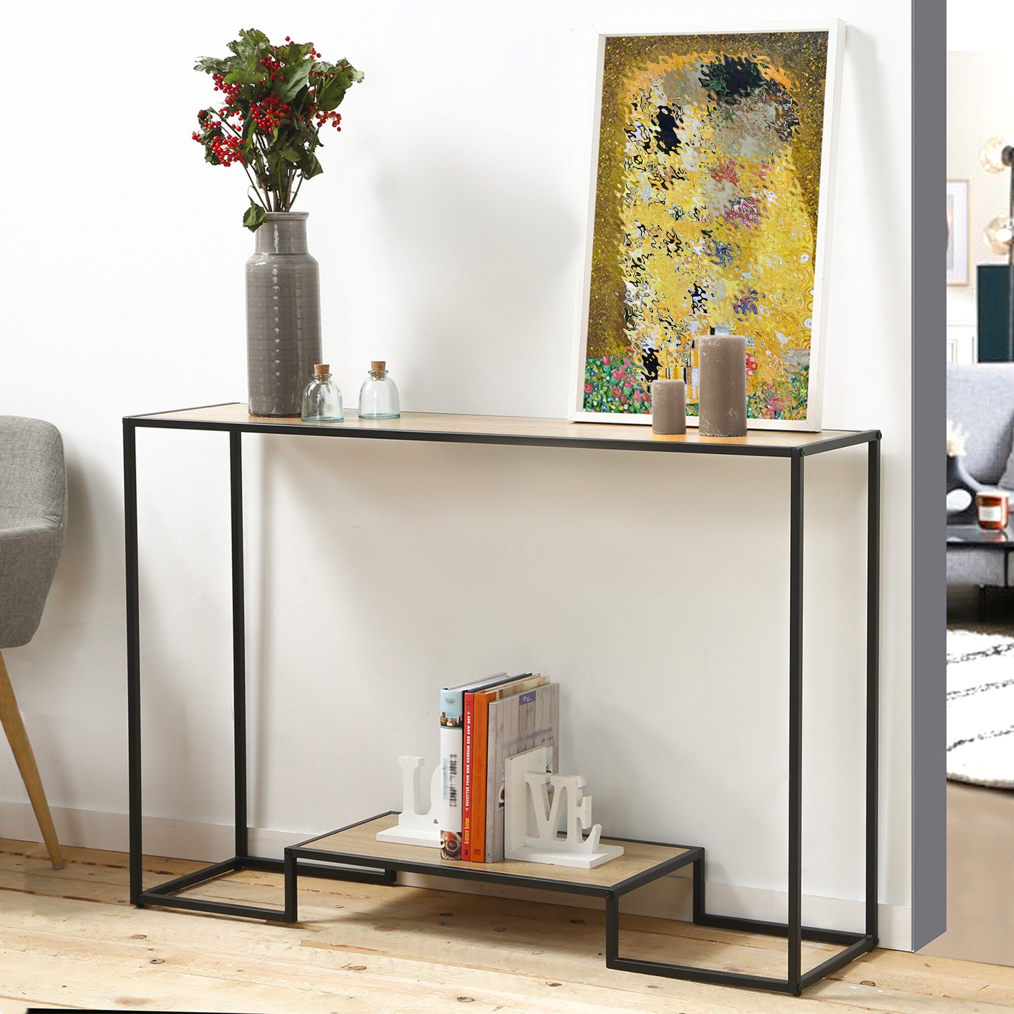 Console STOCKIES style industriel