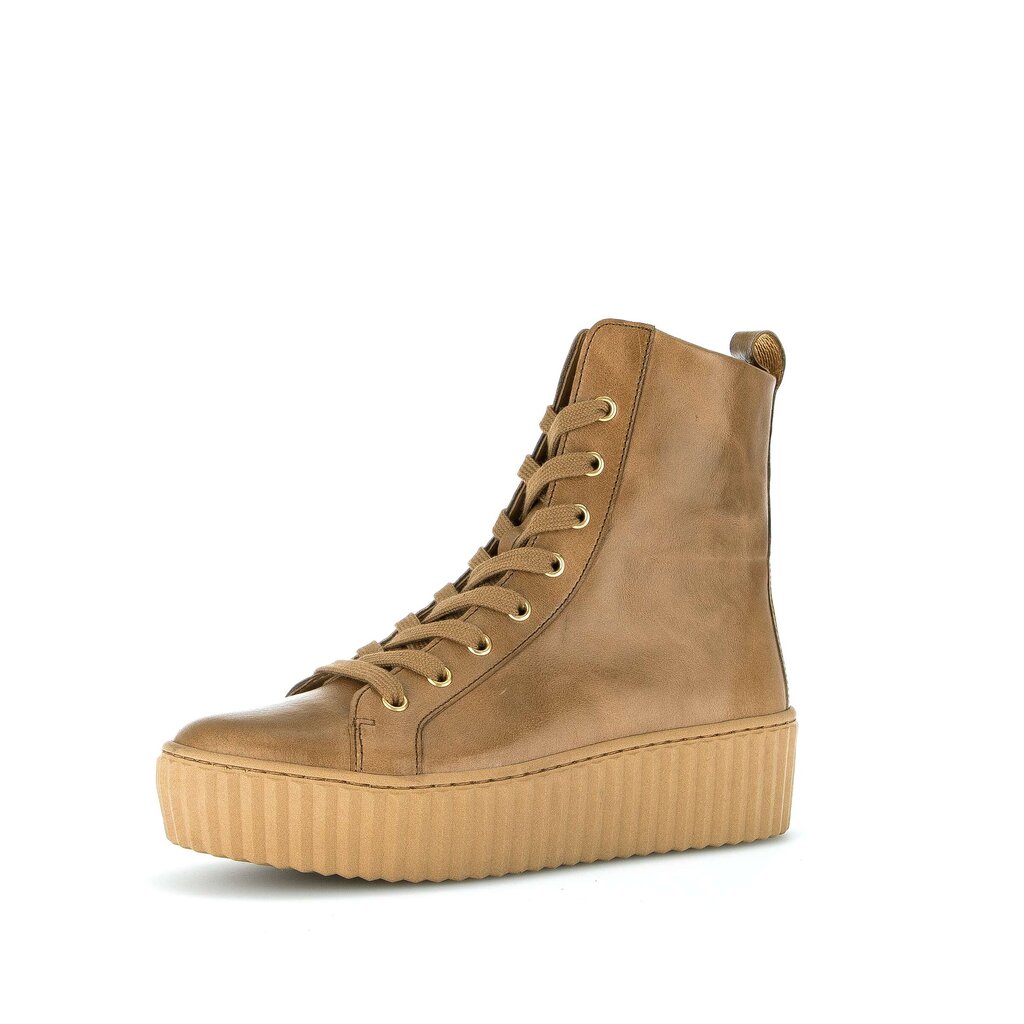 Gabor fashion Schnürstiefelette braun