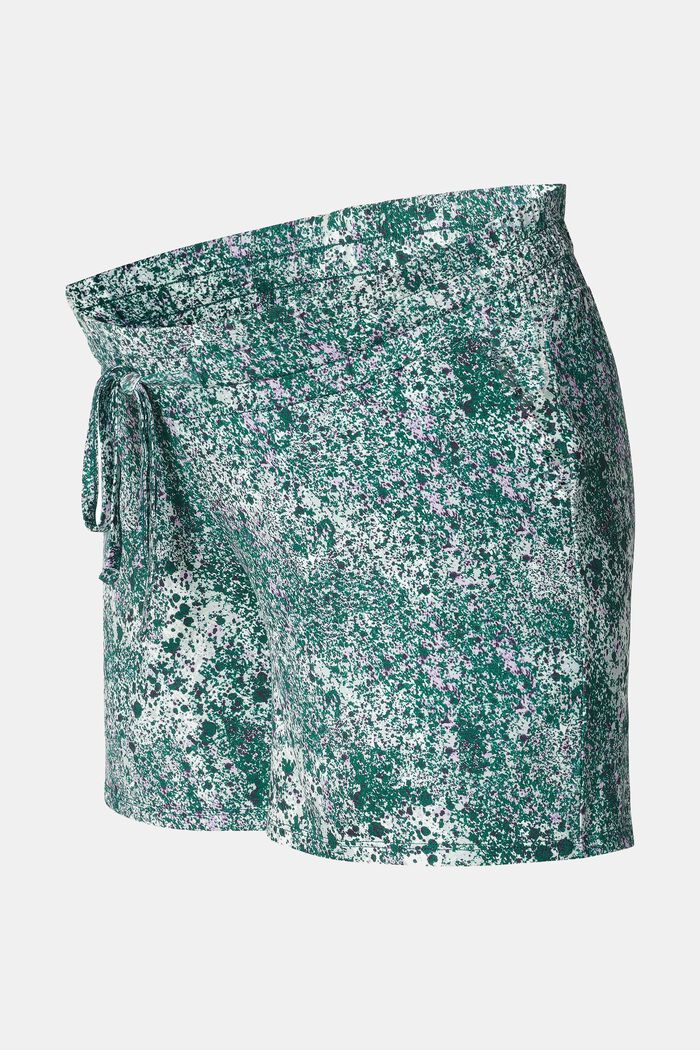 Jerseyshorts mit Allover-Print