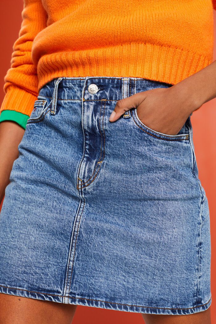 Jeansrock in Minilänge
