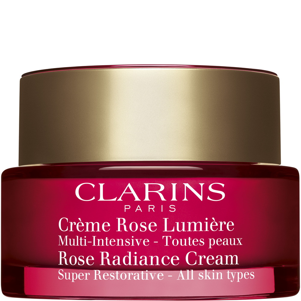 Clarins Crème Rose Lumière Multi-Intensive - Toutes peaux Soin anti-âge