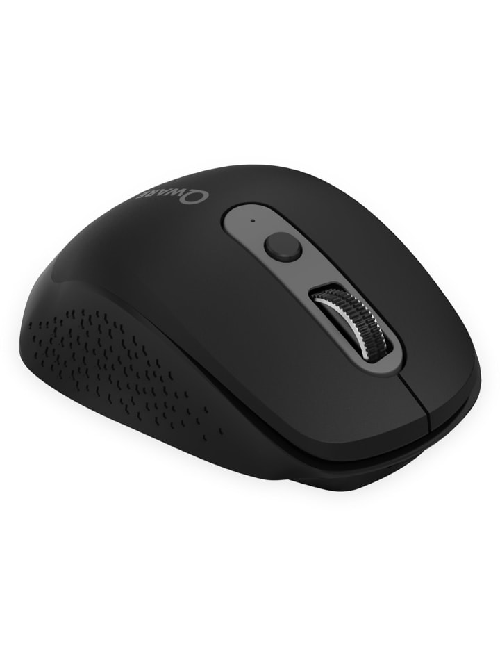 COFI 1453 Qware Kabellose Maus York – Ergonomische Wireless Office-Maus in Schwarz günstig kaufen onesize