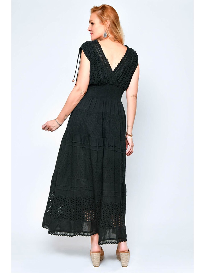 Tarifa Kleid in Schwarz günstig kaufen