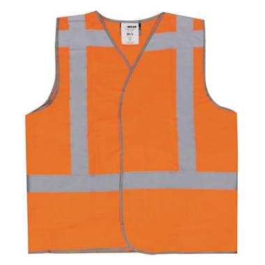 MWear 2.60.177.06 0177 gilet da traffico RWS Arancione XL/XXL