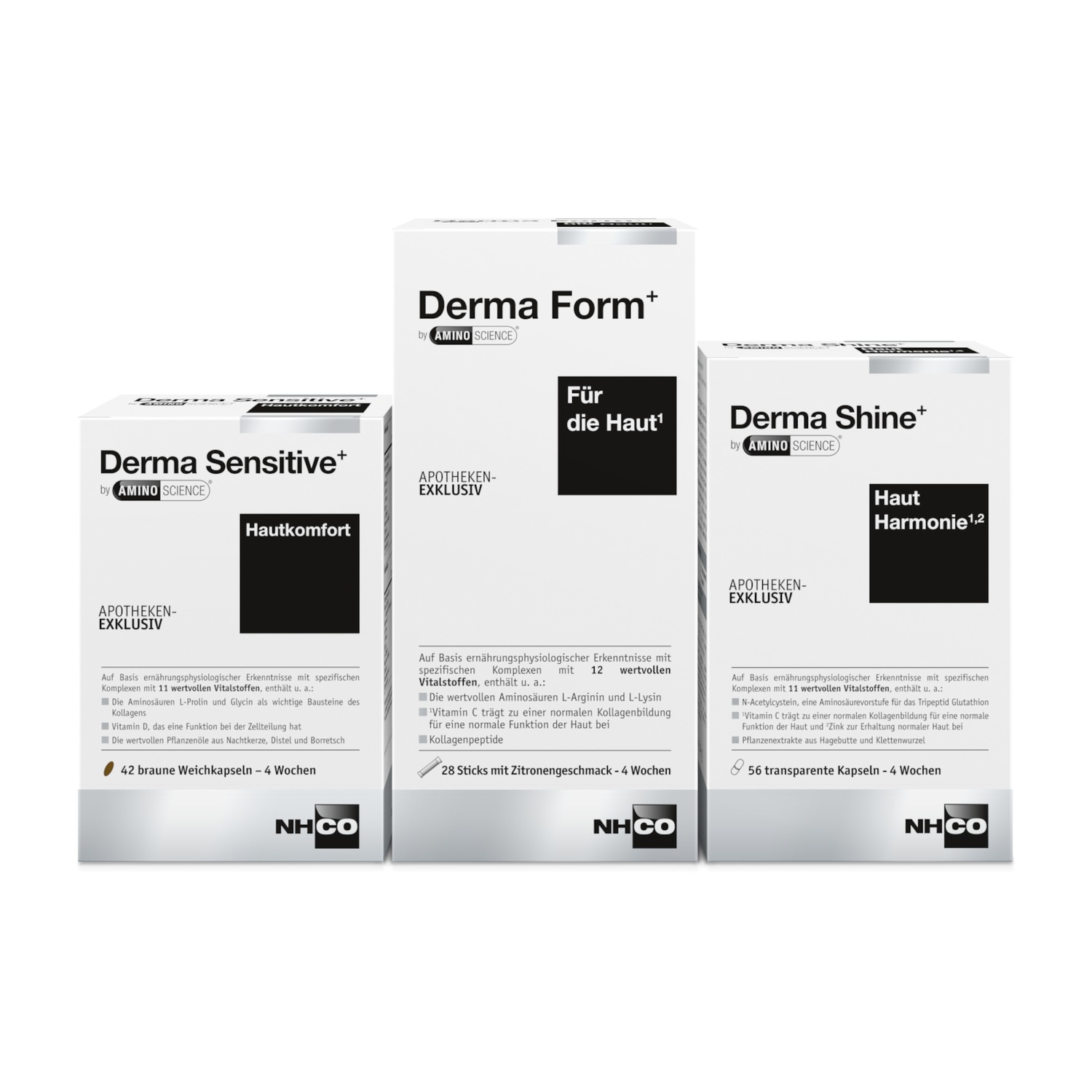 NHCO Derma Shine+ by AminoScience Kapseln