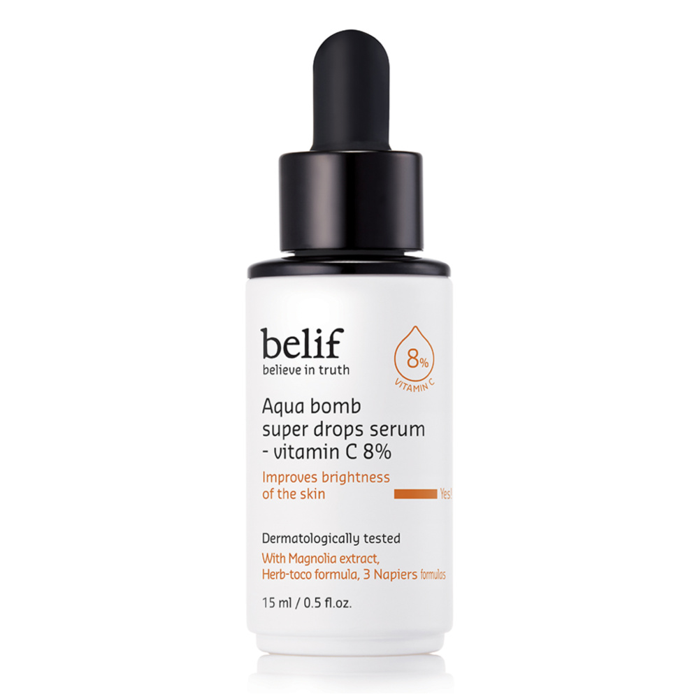 belif AQUA BOMB SUPER DROPS SERUM - VITAMIN C8% SÉRUM VISAGE