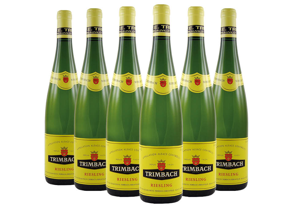 Alsace AOC Riesling 2021 Trimbach 6 bouteilles de 0,75 ℓ