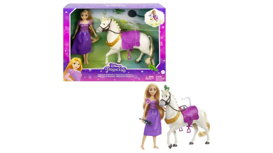 Prinzessin Rapunzel & Maximus