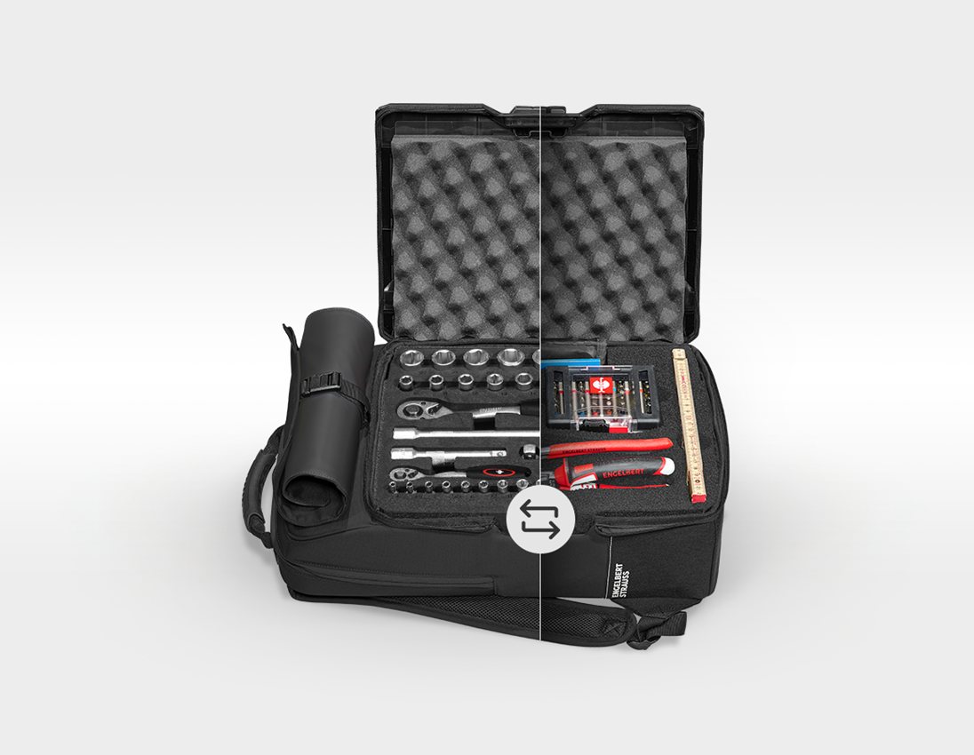 STRAUSSbox Rucksack Set+18,0 V Multi Bohrschrauber