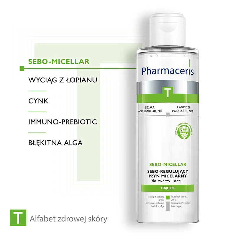 Pharmaceris T Sebo-micelarni micelarni fluid
