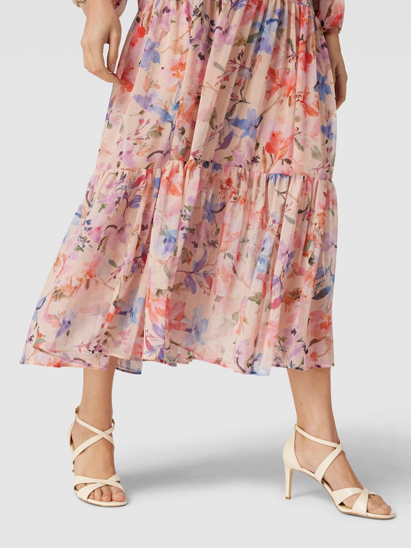 Sandaletten mit hohem Absatz Modell 'KINSLEY' in offwhite