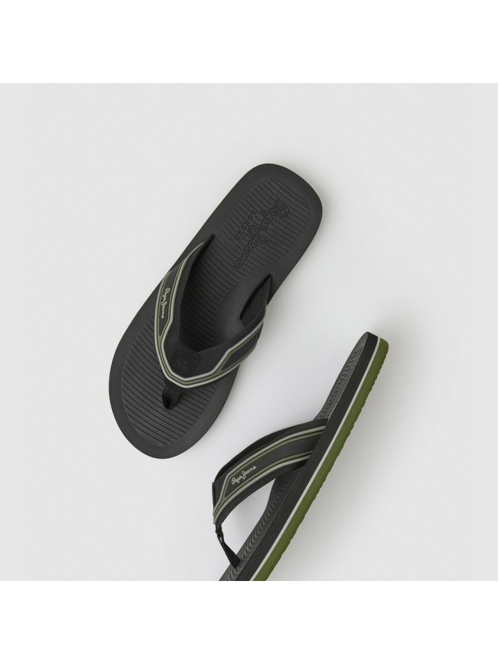 Pepe Jeans Flip-Flops South in Schwarz günstig kaufen