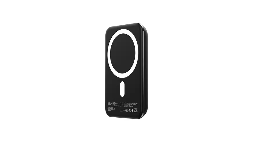 XLayer MagFix Pro Powerbank magnetisch 5.000 mAh PD 20W Schwarz
