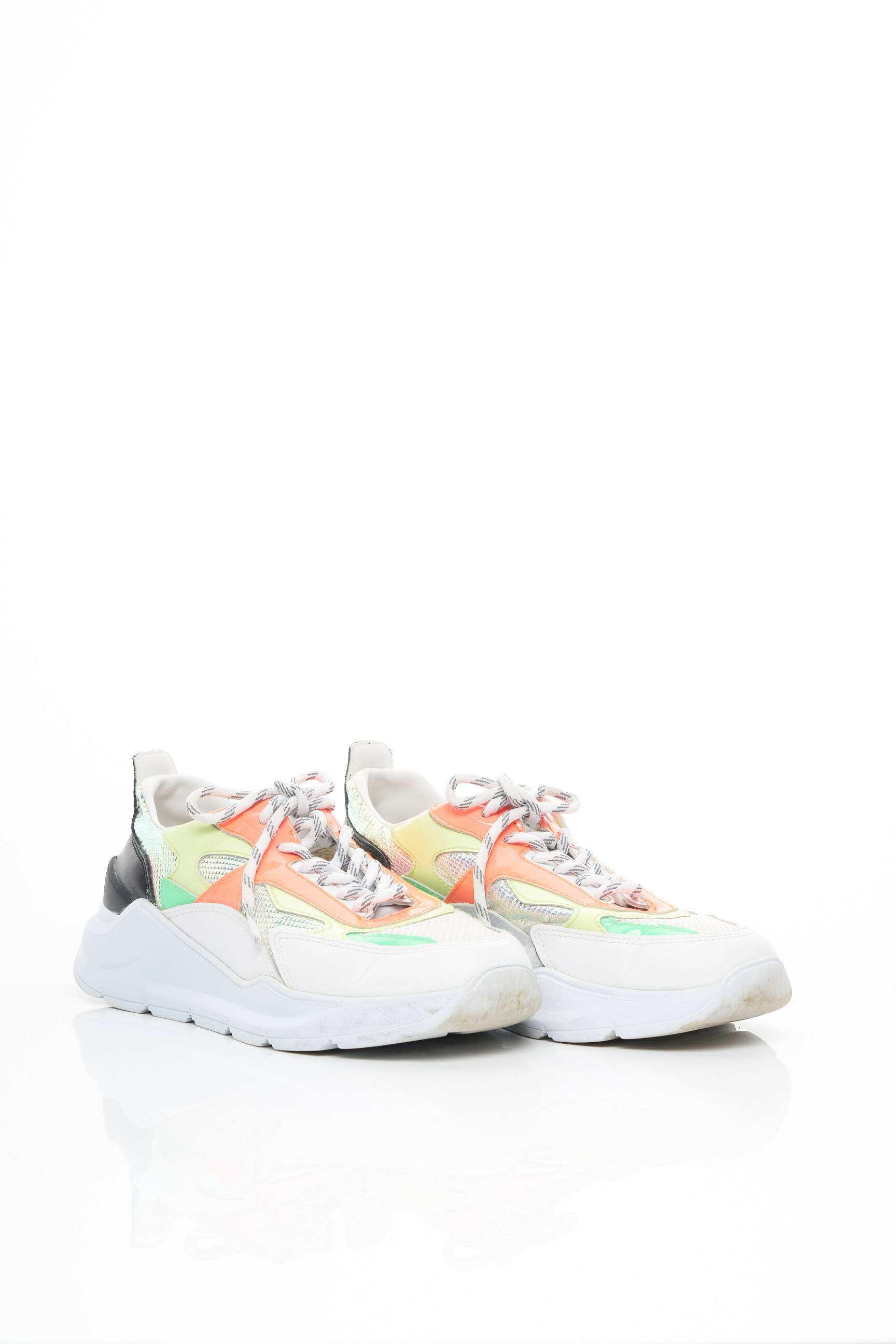 Date Baskets Femme couleur orange