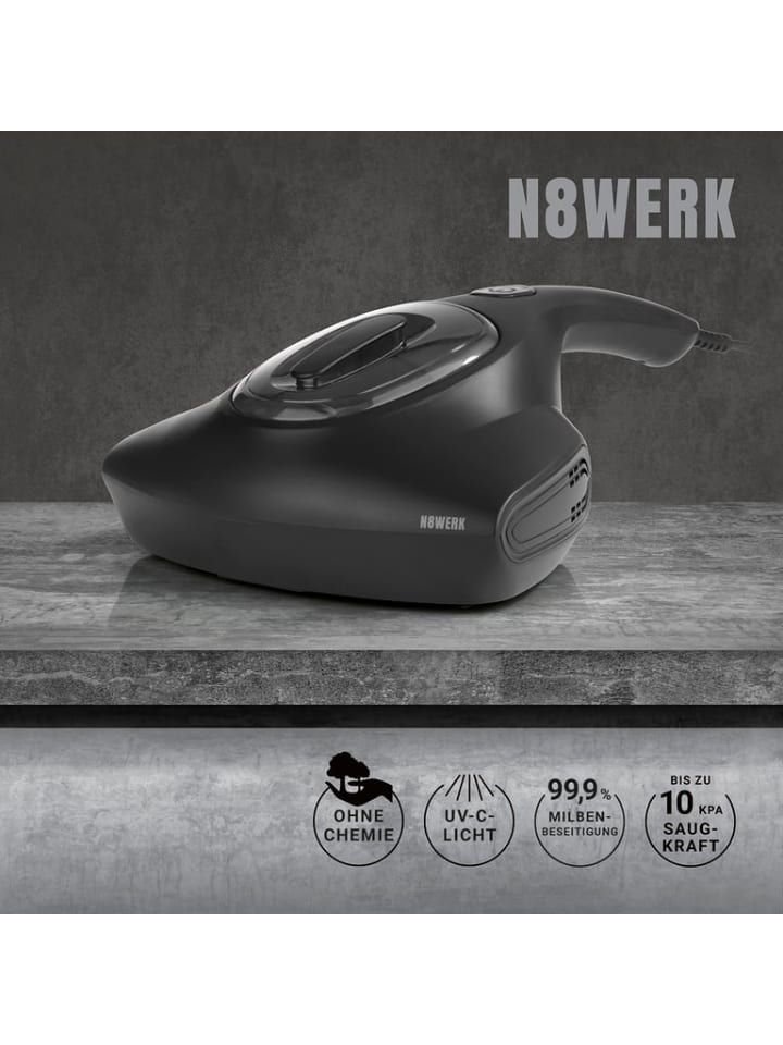 N8WERK Milbensauger mit herausnehmbarer Hepa-Filter günstig kaufen onesize