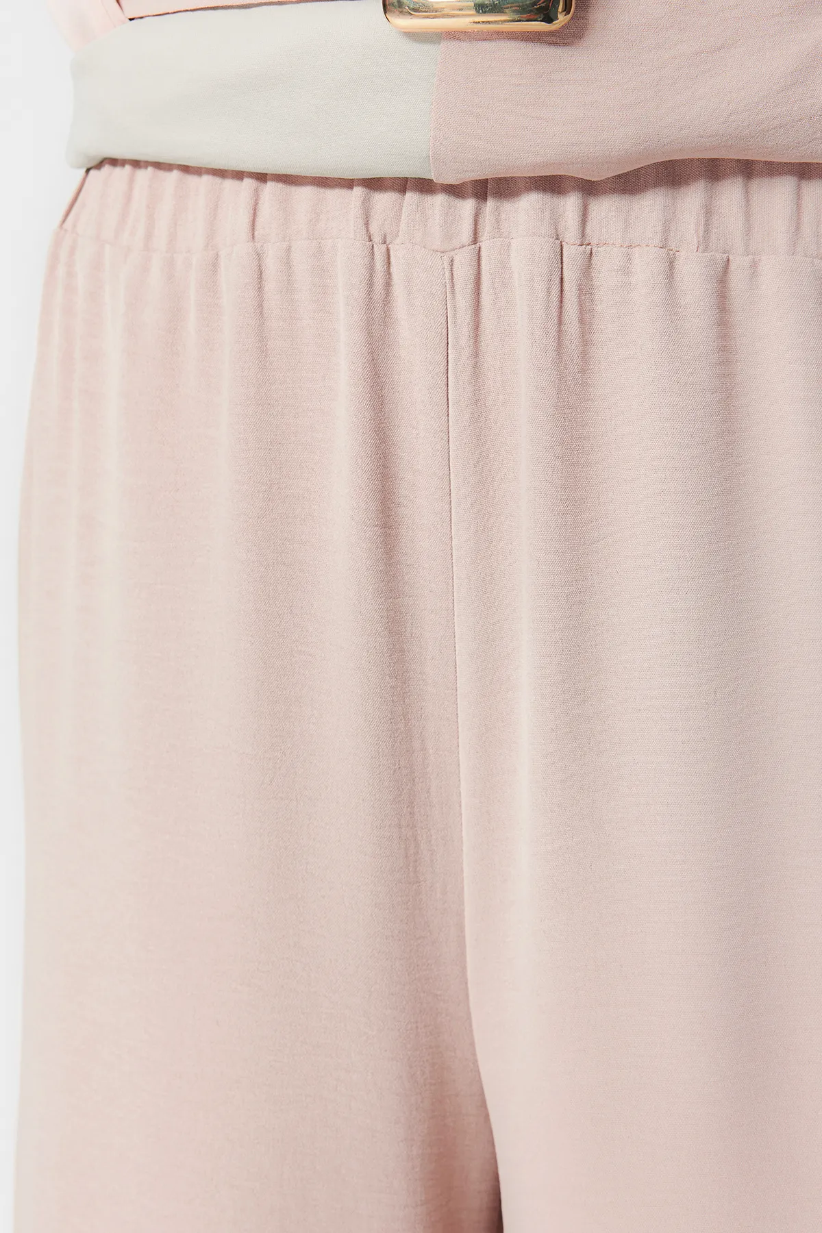 Trendyol Modest  Zweiteiler - Beige - Relaxed Fit