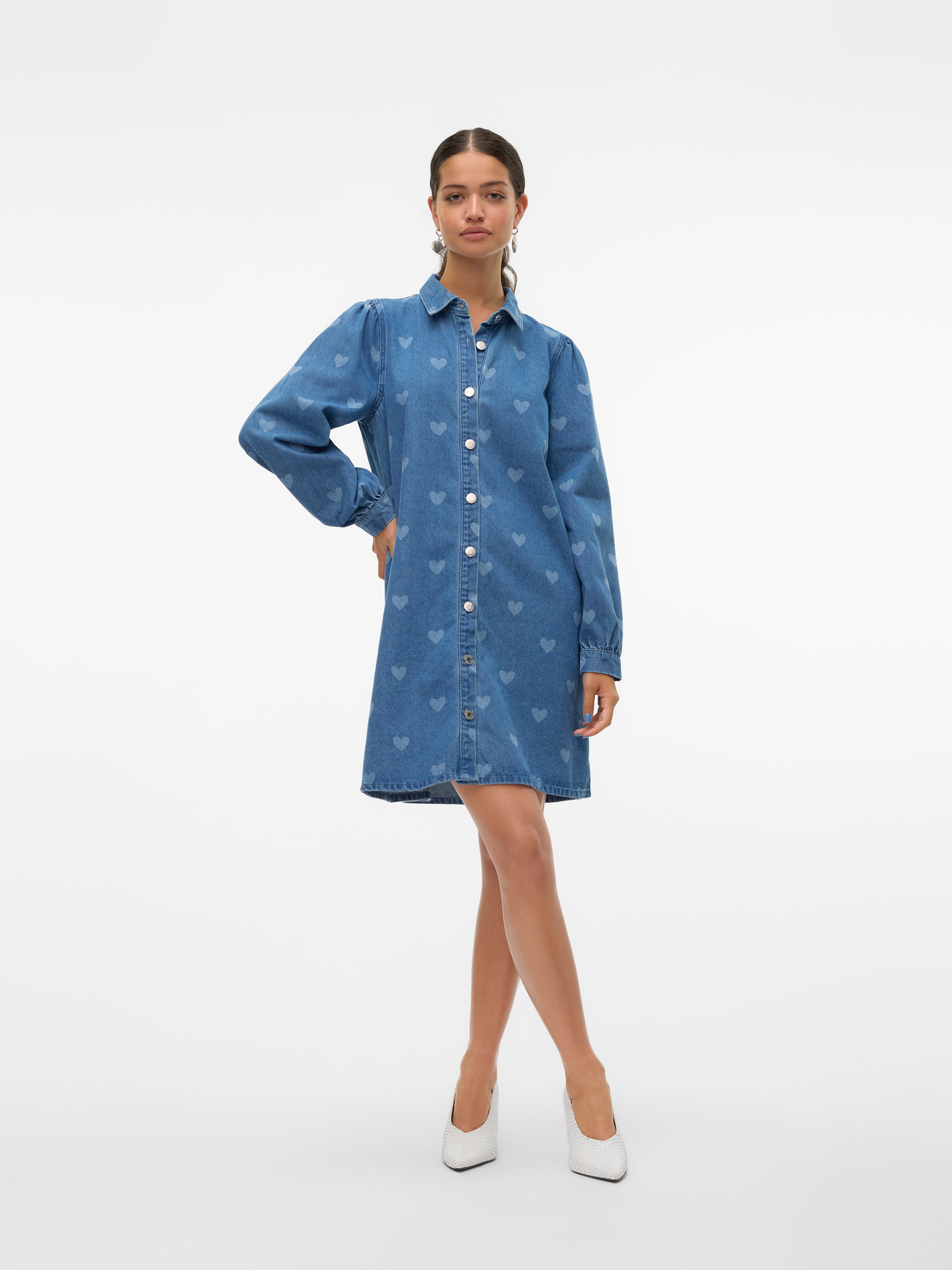 VMLUCIE Langes Kleid