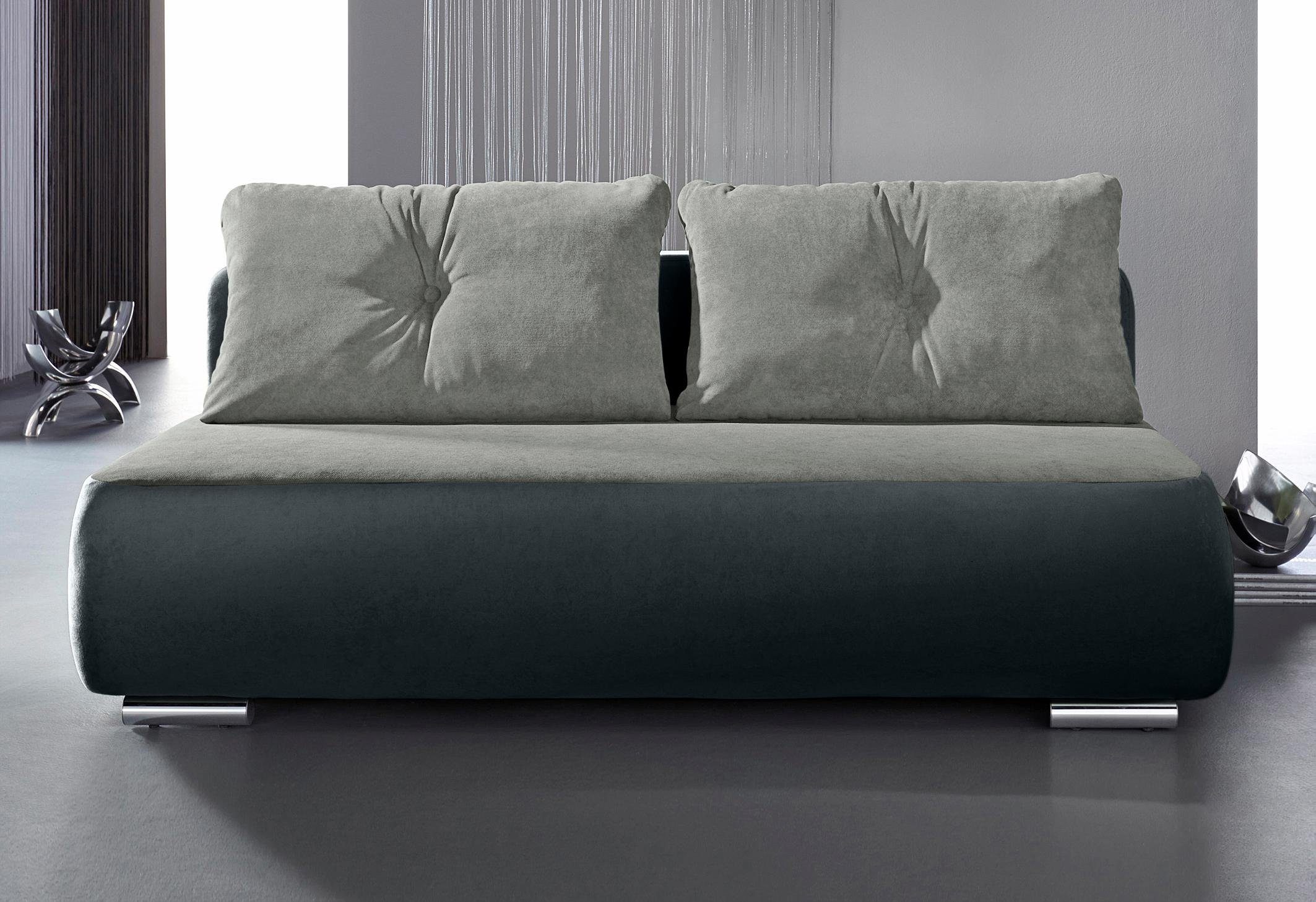 INOSIGN Schlafsofa Fun, inkl. Bettfunktion und -kasten, komfortabler Federkern